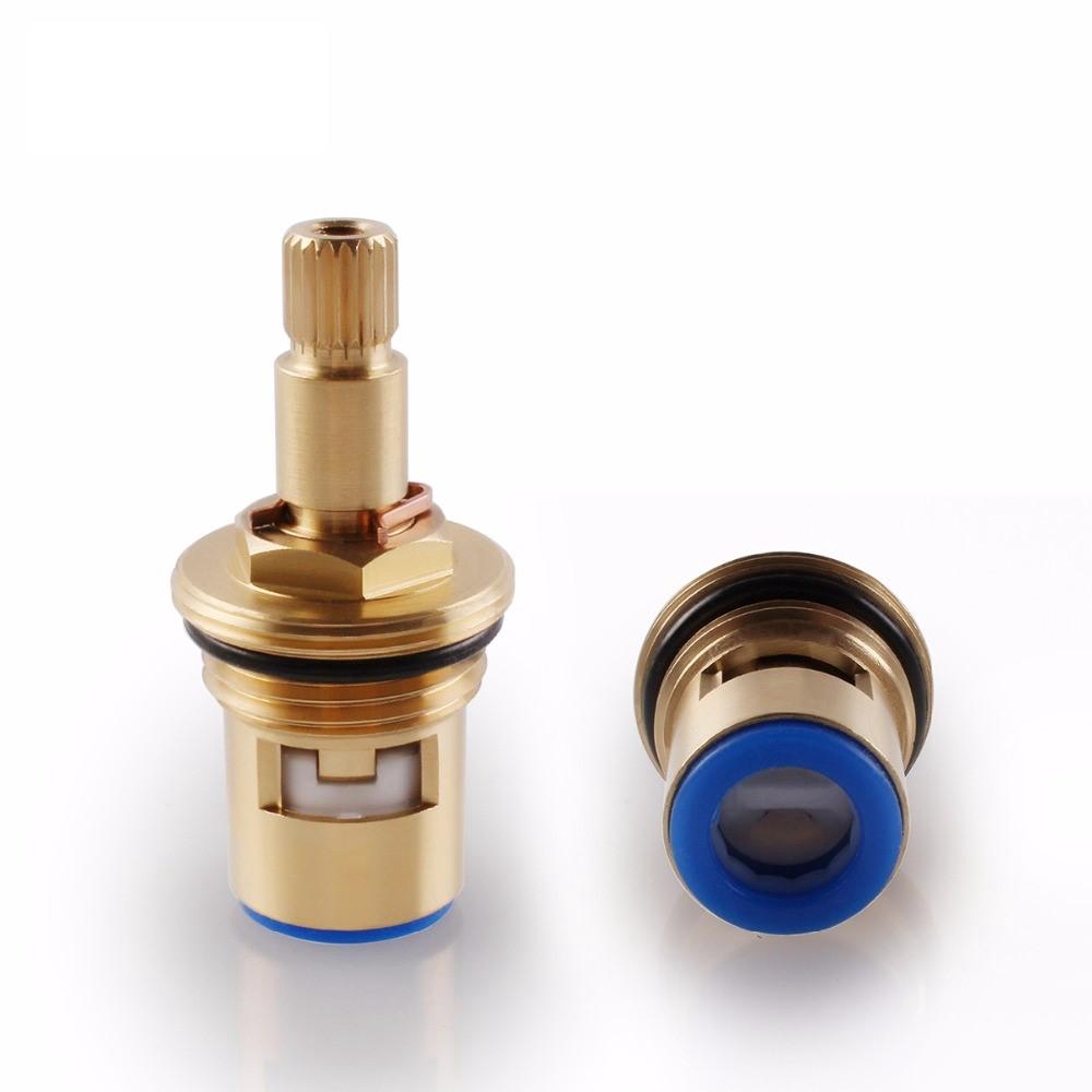 Ceramic Disc Faucet Cartridge Spout Brass Replacement Water Mixer Tap Inner Valve Core Quarter Turn Shopee Malaysia