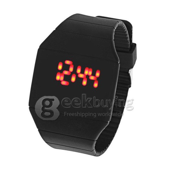 slim led watch