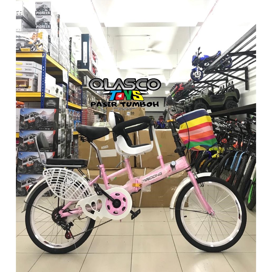 Basikal Lipat Family 3 Seat Shopee Malaysia