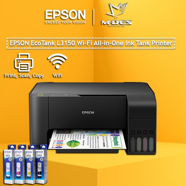 how to connect epson l3150 to mobile