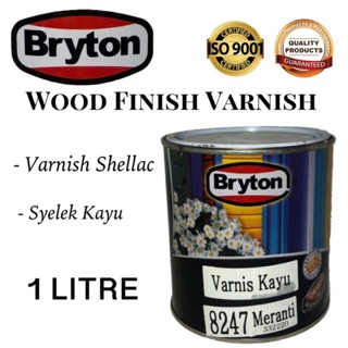 SYELEK KAYU 1 LITRE /400 ML Wood Finish Varnish Wood Shellac | Shopee