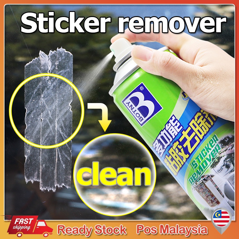 Sticker Remover Spray sticker Cleaner Glue Remover cleaning the car