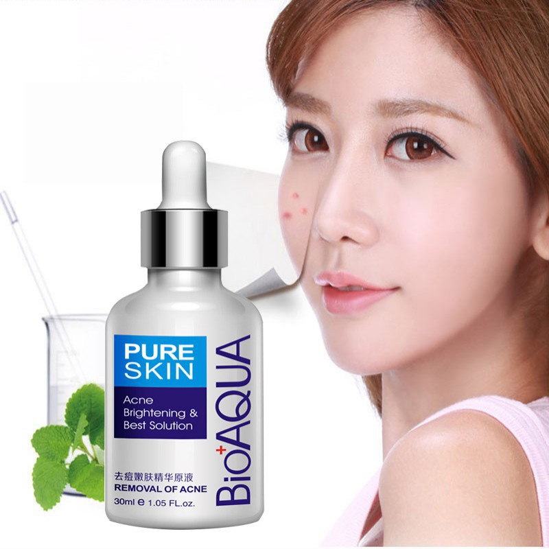 BIOAQUA Acne Treatment Whitening Moisturizing Essential Face Care 30ml ...