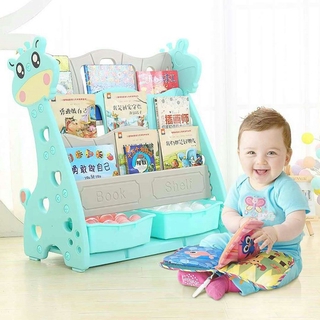  Rak  buku Laci  Kids Book Shelf and Toys Box Rak  