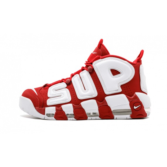 SUPREME X NIKE Air More UPTEMPO RED 