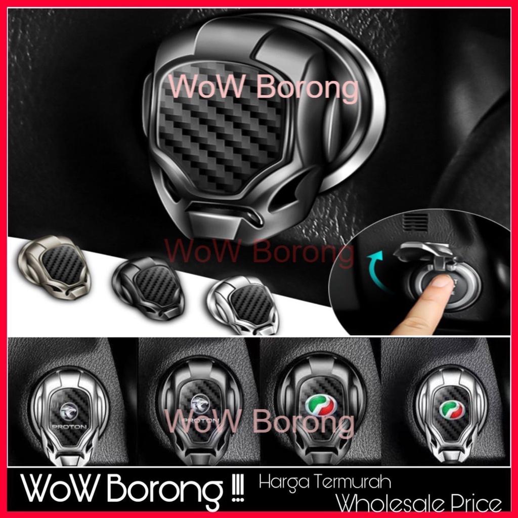 Car Button Cover Hulk Green Car Push Start Button Cover - Zinc Alloy ...