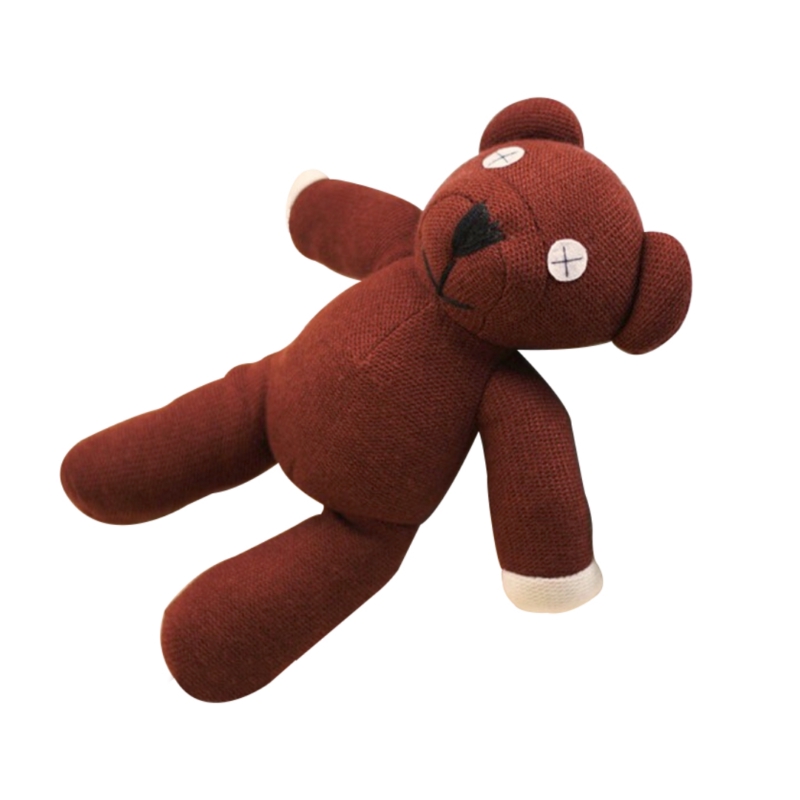 Mr Bean Teddy Bear Soft Plush Doll Stuffed Tv Character Toys Kids Xmas Gift 30cm - mr bean roleplay new update roblox