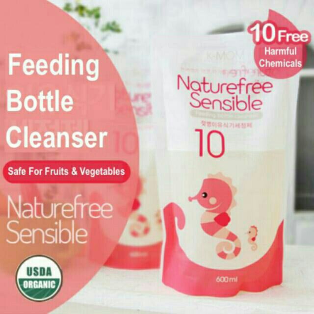 [Ready Stock] K Mom Feeding Bottle Cleanser Bubble Type Refill Pack ...