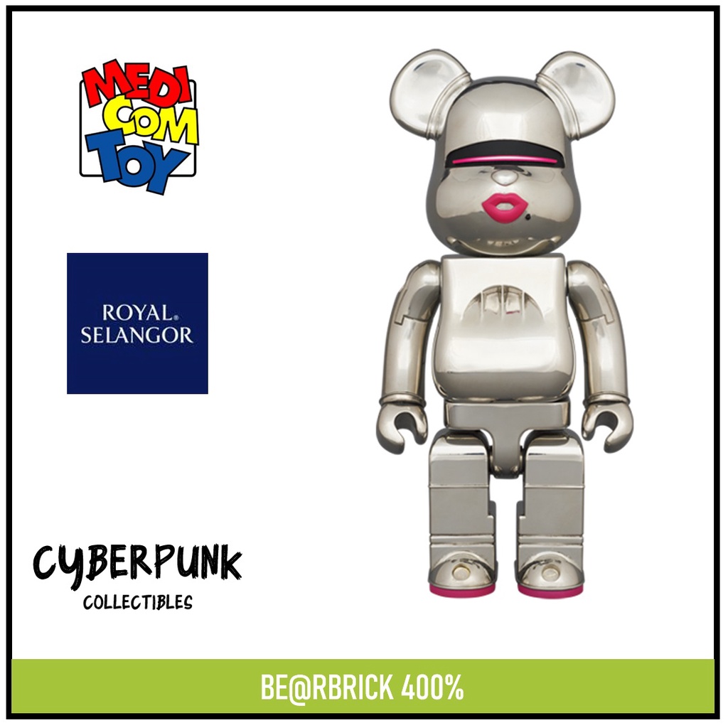 BE@RBRICK Bearbrick ROYAL SELANGOR SORAYAMA 400％