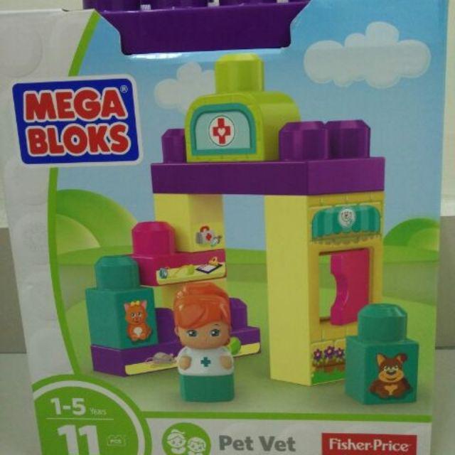 mega bloks pet vet