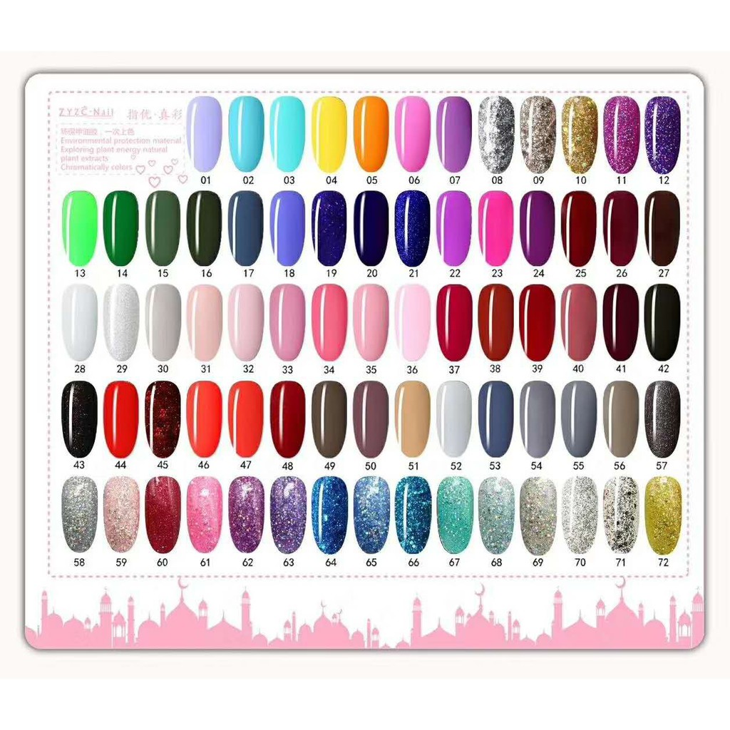 ZYZC Gel Nail Polish (13 ml ) | Shopee Malaysia