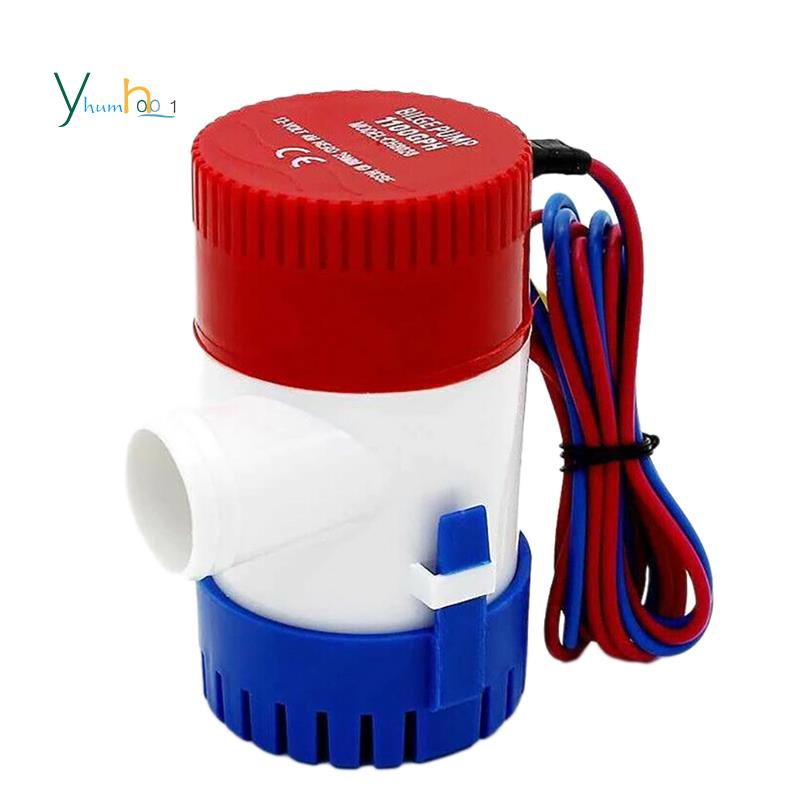 12V 1100GPH Boat Marine Submersible Automatic Bilge Water Pump Electric