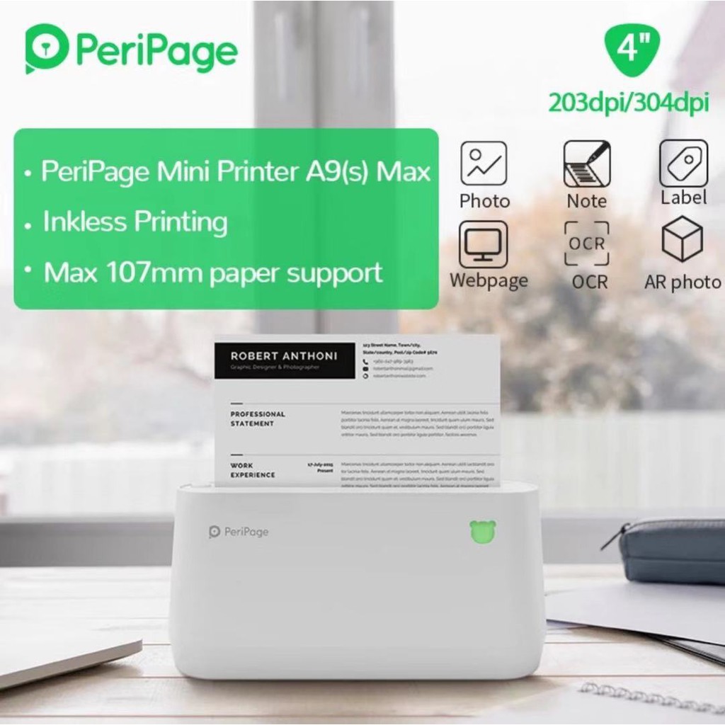 peripage a9s