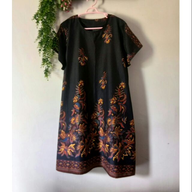 Baju Tidur Batik / Dress Batik | Shopee Malaysia