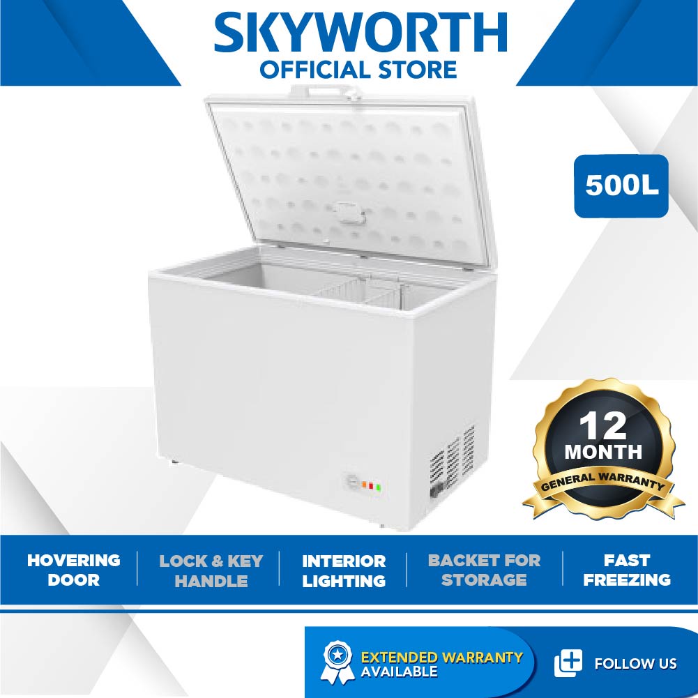 Skyworth Bd500 Chest Freezer (500L)