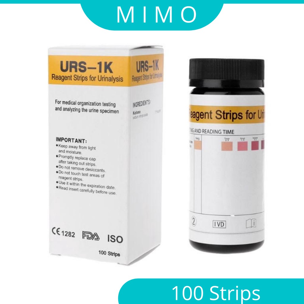 MIMO Ketone Glucose Test Strip Ketone Urine Test Reagent Strips URS1K