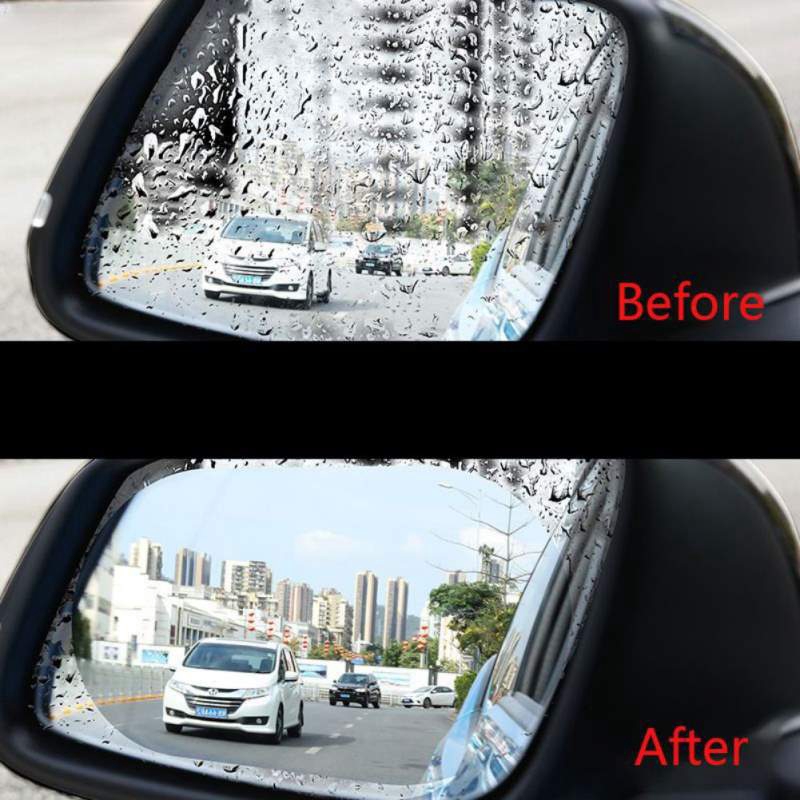 Quality Have Car Glass Film Rearview Mirror Waterproof Anti-Fog Rain-Proof Side Window Must Essential - Image 2