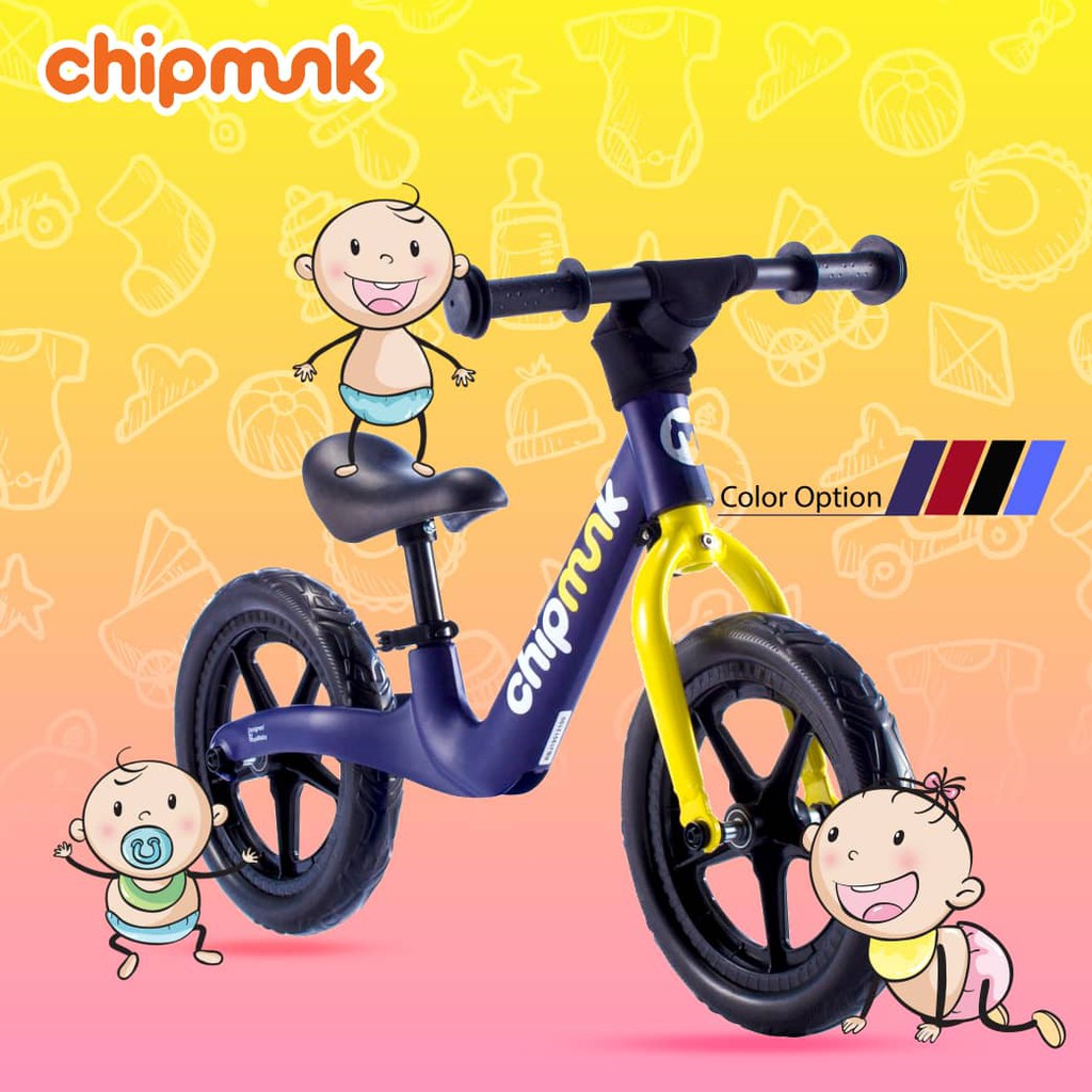 chipmunk balance bike