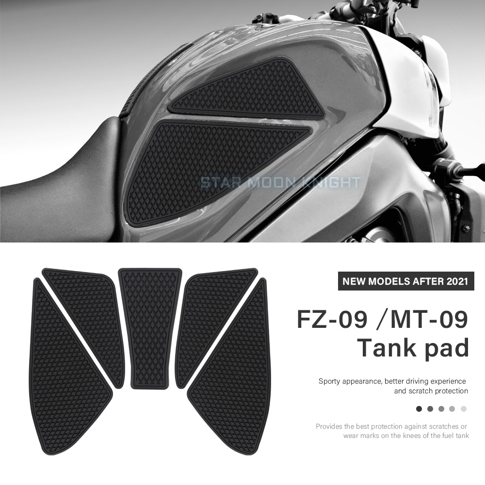 For Yamaha MT09 MT 09 MT09 FZ09 FZ09 FZ 2021 Side Fuel Tank pad Tank