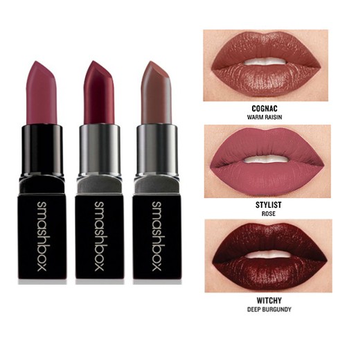 smashbox cognac lipstick