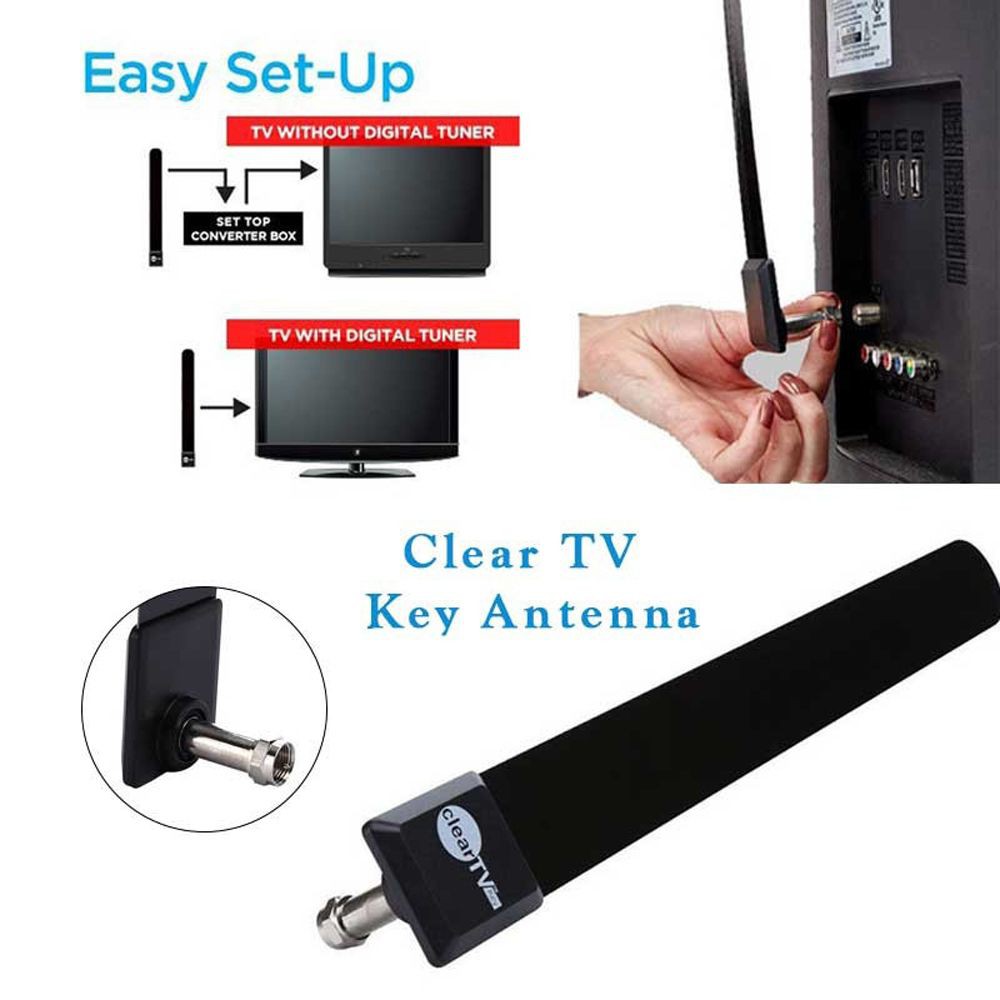 clear tv antenna as seen on tv