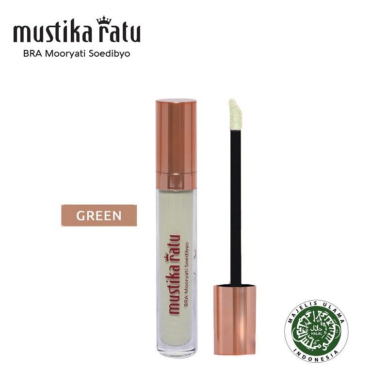 Mustika Ratu Beauty Queen Color Corrector Concelear for Acne Marks - Green (5ml)