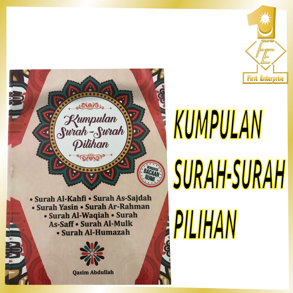 *READY STOCK* Kumpulan Surah Surah Pilihan Berserta Bacaan Rumi*Saiz A5