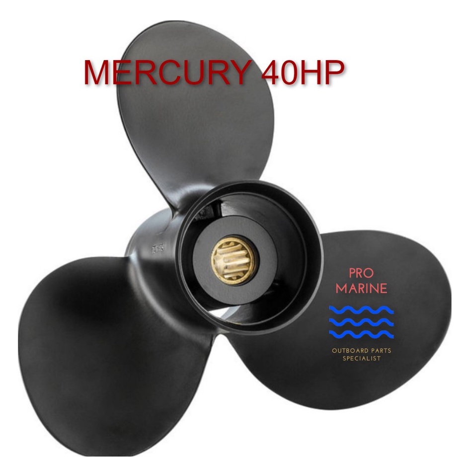 MERCURY 40HP PROPELLER (JAPANESE MODEL) (3 SIZES) | Shopee Malaysia