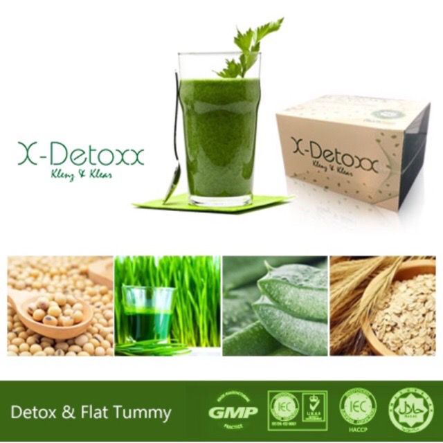 Xdetoxx fiber cleanse 100 naturalIngredients 天然排毒饮品*便秘救星 1box 15