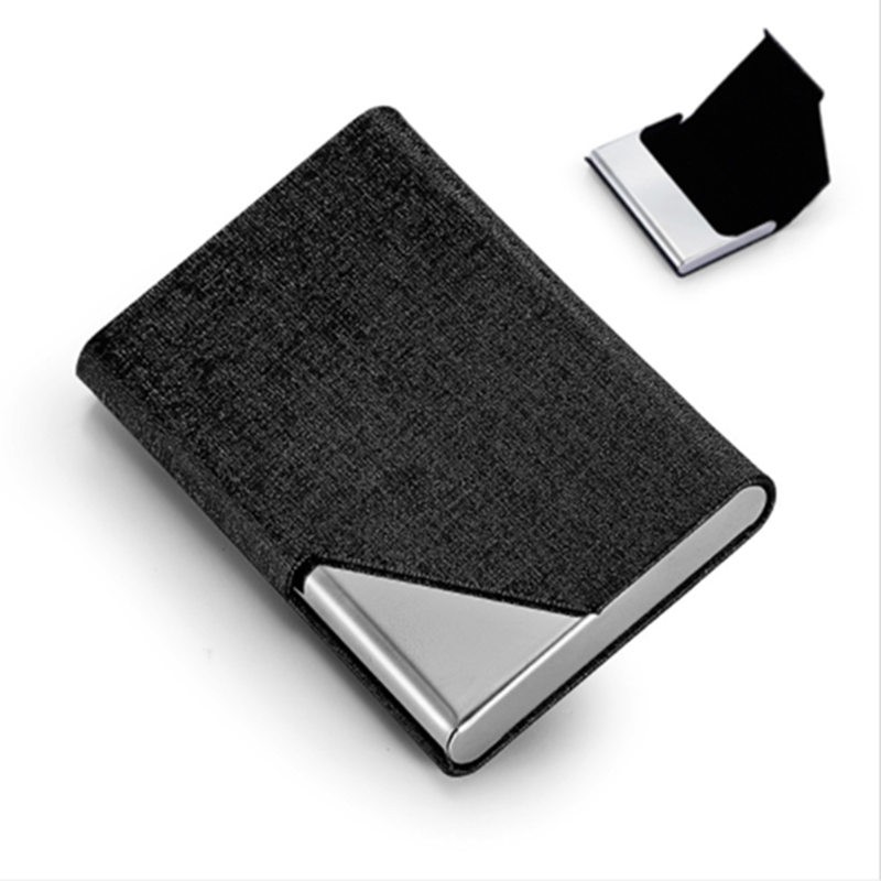 Business Card Case For Men / Men S Chassis Leather Business Card Case Dunhill Lu Online Store - Business card holder case cover leather magnetic open man woman fashion gift c2.