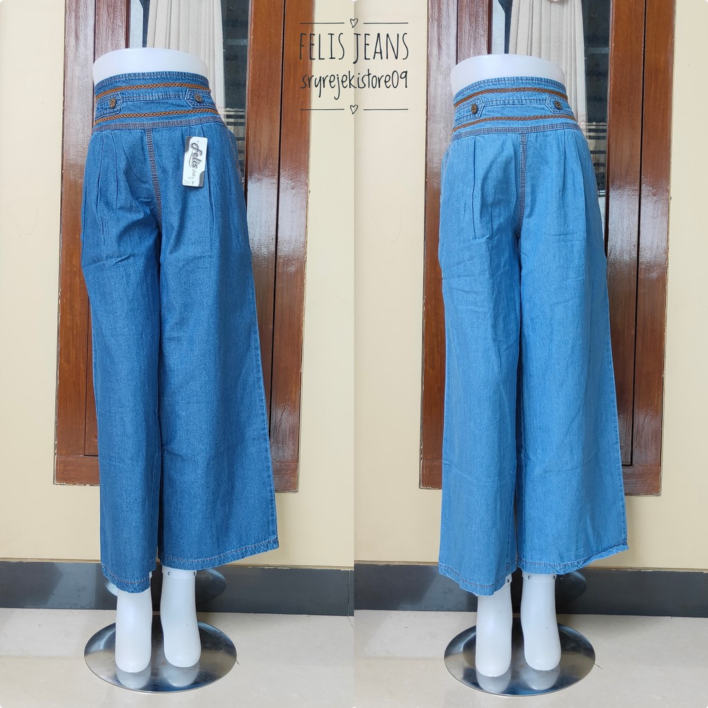  Kulot  Jeans  Standard All Size yg Ordinary Use M l xl 26 