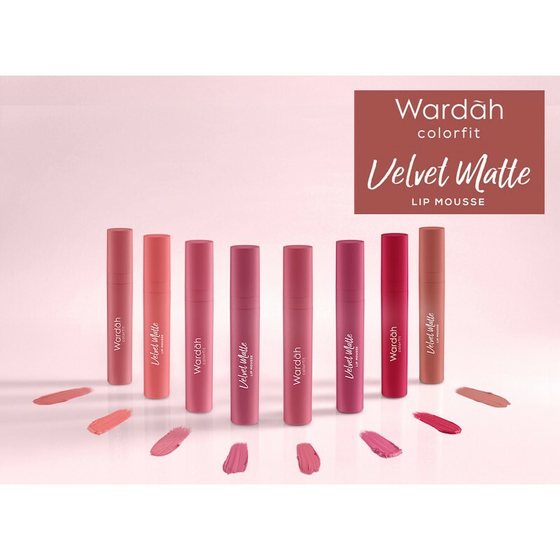 READY MALAYSIA Wardah Colorfit Velvet Matte Lip Mousse Original 14 Warna Colors Halal Cream Lipstick Liquid Tint