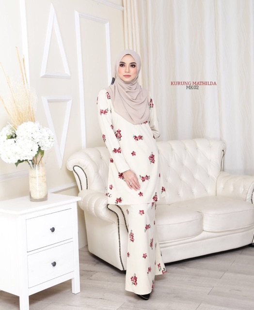  saiz  XXL  3XL KURUNG  MODEN  MATHILDA SULAM Shopee Malaysia