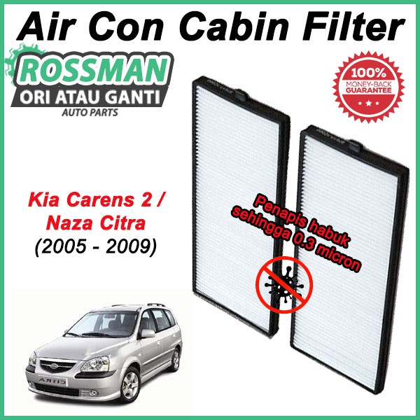 Kia Carens 2 Naza Citra Cabin Air Cond Filter Shopee Malaysia