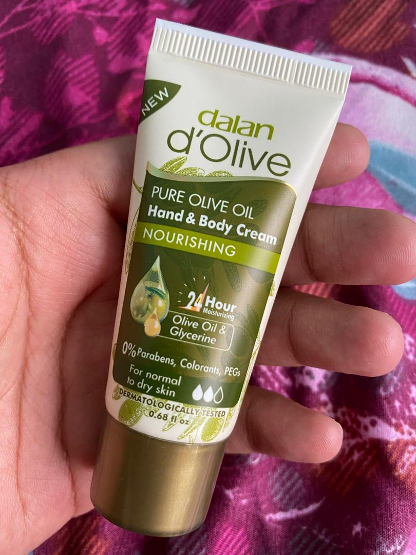 dalan d'Olive 保湿クリーム ハンドとボディ用 20ml✖️3本-