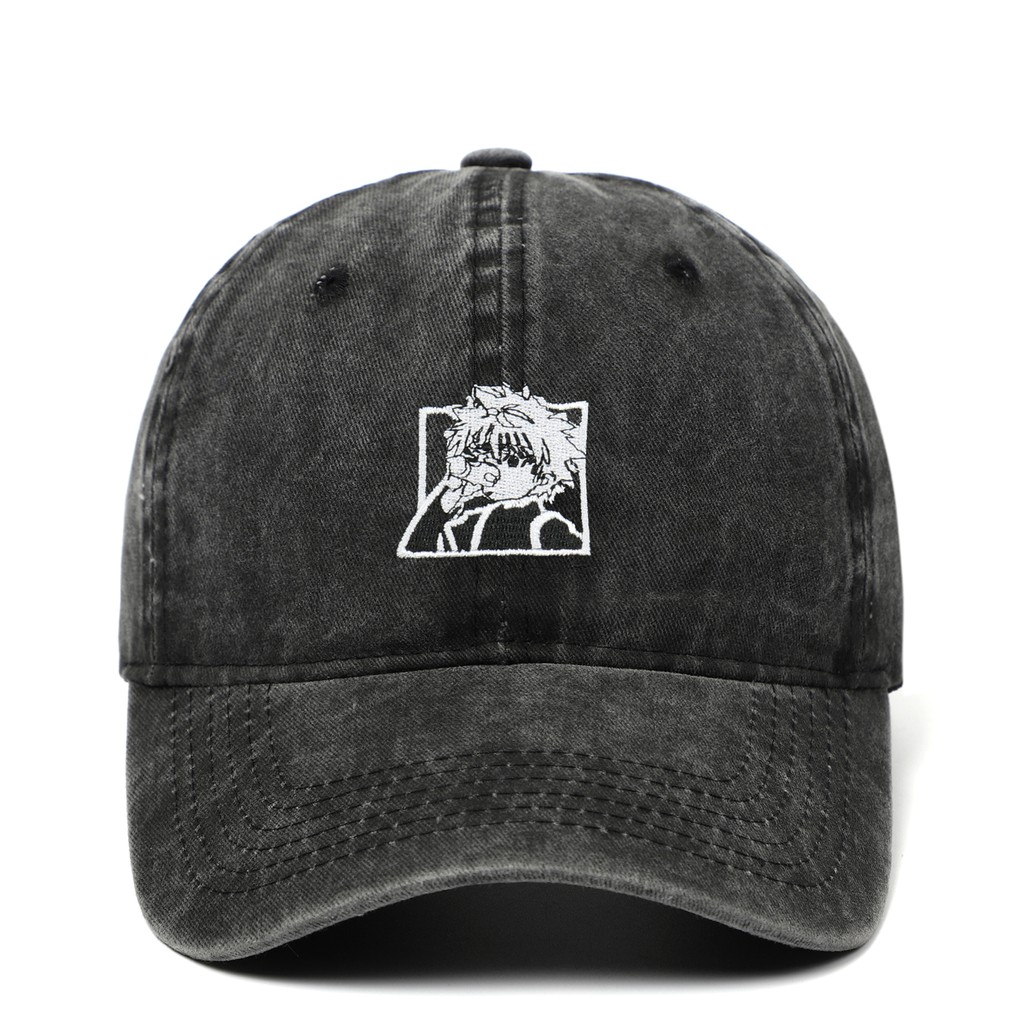 Killua Zoldyck Baseball Caps Snapback Women Men Embroidery Anime Hunter