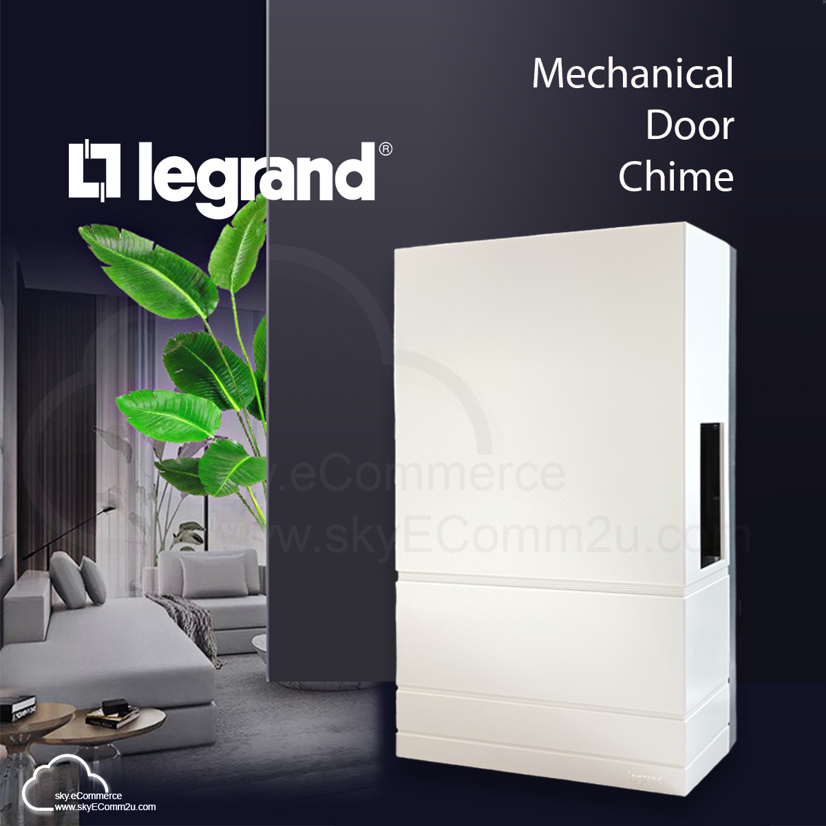 Legrand Door Bell AC 240 641728 White Shopee Malaysia