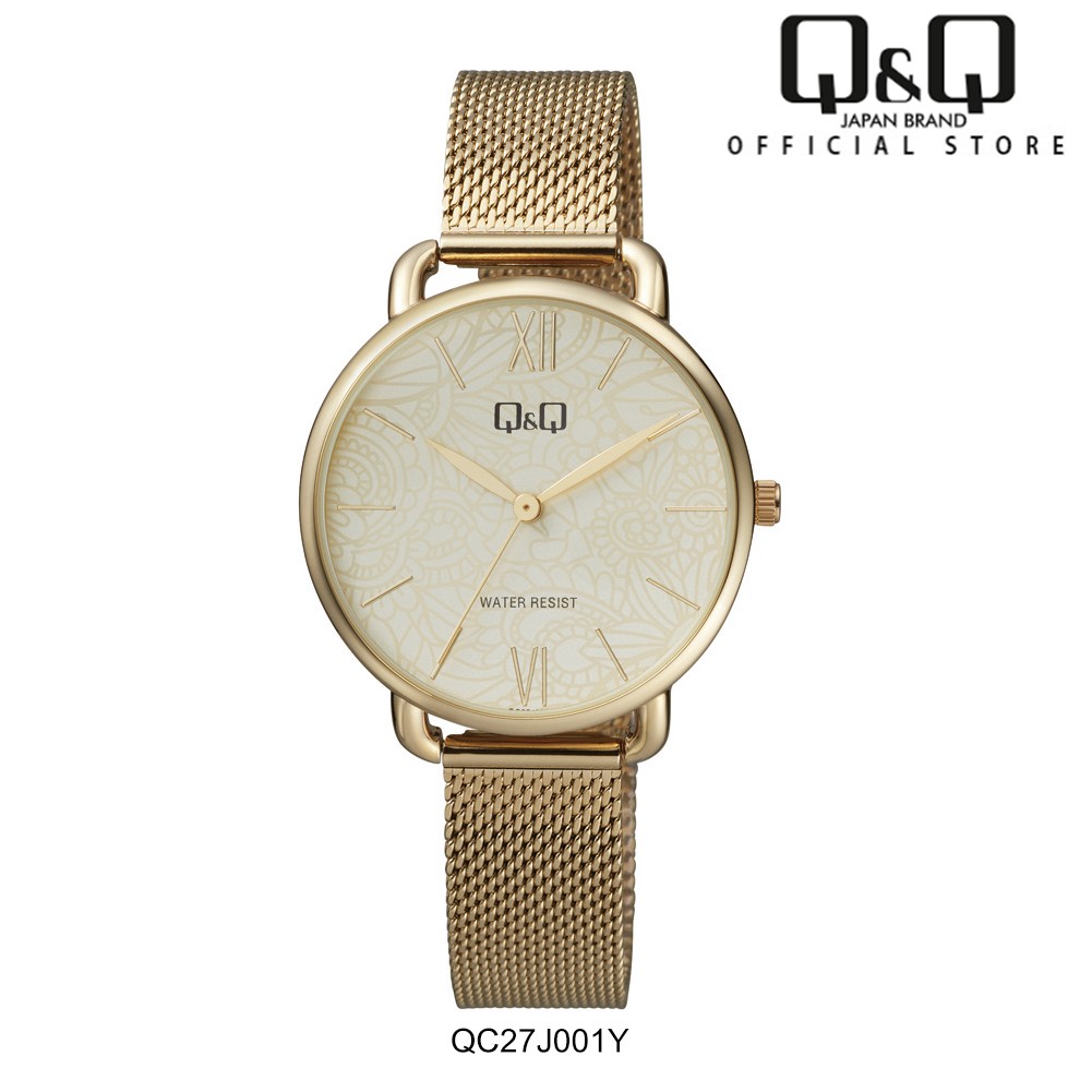 Q Q Japan By Citizen Ladies Stainless Steel Mesh Analogue Watch Qc27 Shopee Malaysia