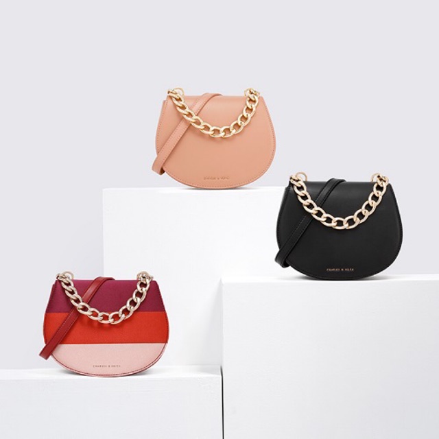 charles and keith saddle bag