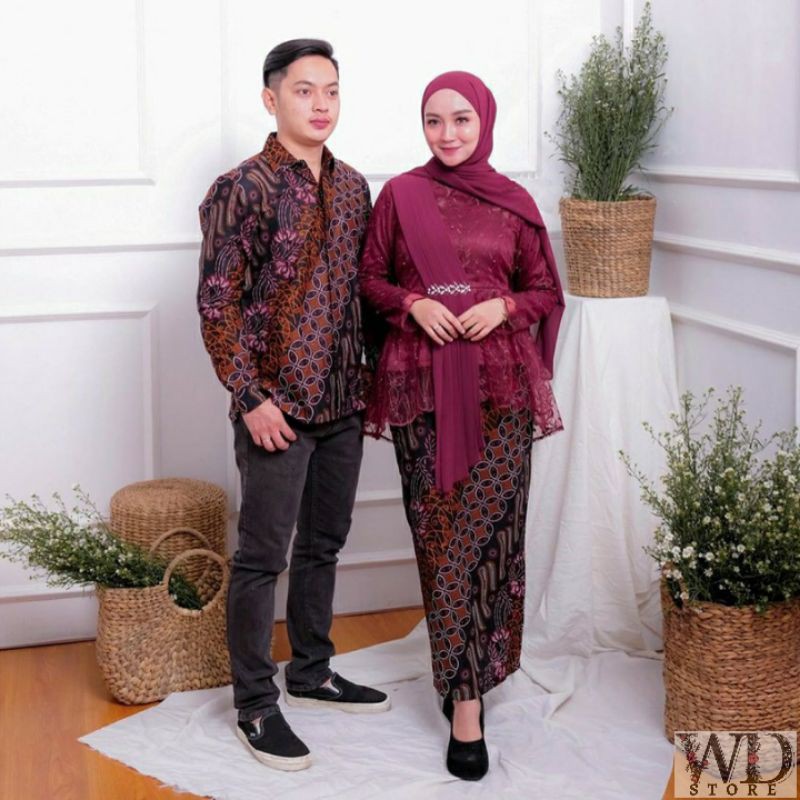 Couple Javanese Blouse / tille Javanese Blouse / batik COUPLE / Present  Javanese Blouse / batik Javanese Blouse / set Javanese Blouse