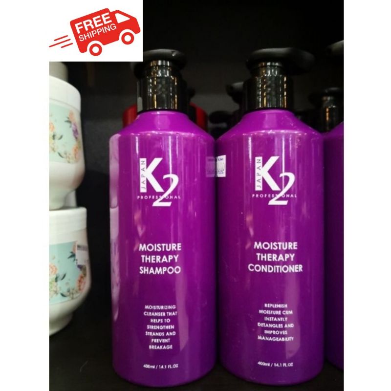 K2 Japan Professional Moisture Therapy Shampoo/Scalp Therapy Shampoo/Conditioner/400ml Shopee