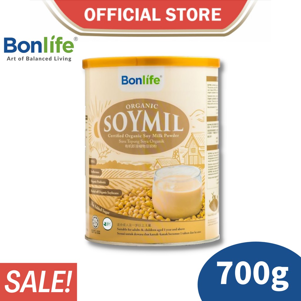 Organic Soymil Soy Milk Powder 700g Omega 3 Omega 6 Probiotic Shopee