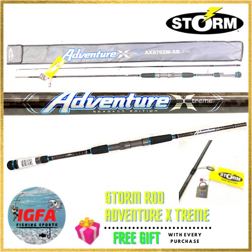 storm adventure x rod