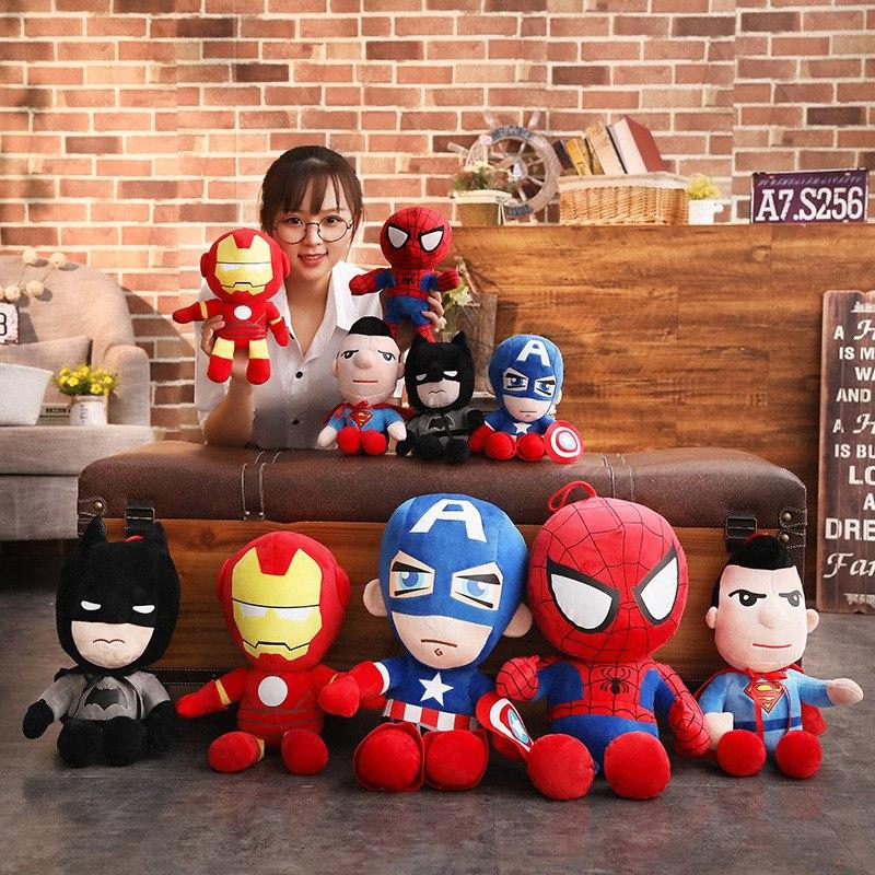 plush superhero dolls