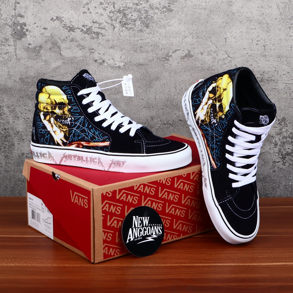 Metallica vans sk8 hi best sale