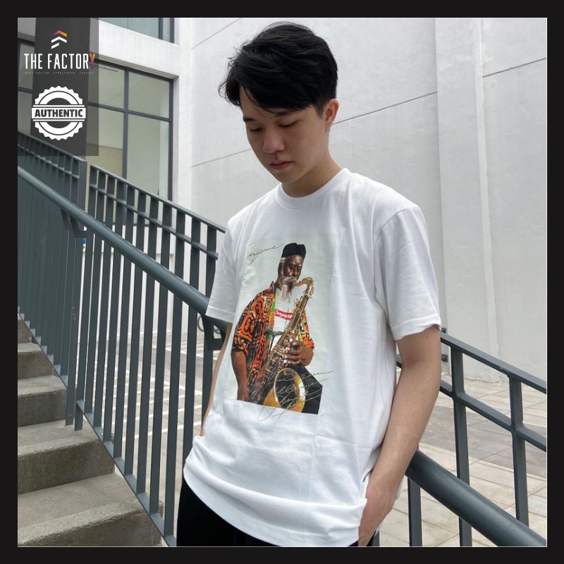 Supreme Pharoah Sanders Tee ネイビーM 新作コレクション通販 トップス