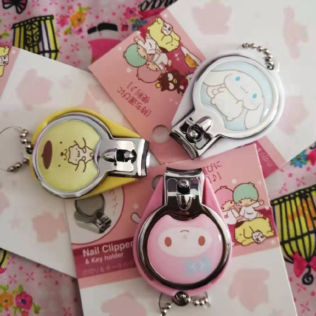 Ready Stock Sanrio Cartoon My Melody Pompompurin Cinnamoroll Nail Clipper Shopee Malaysia