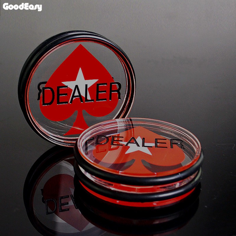 Reliable Quality Dealer Zhuang Code (Red Peach) Presser button Texas Poker Use Must Premium - Image 5