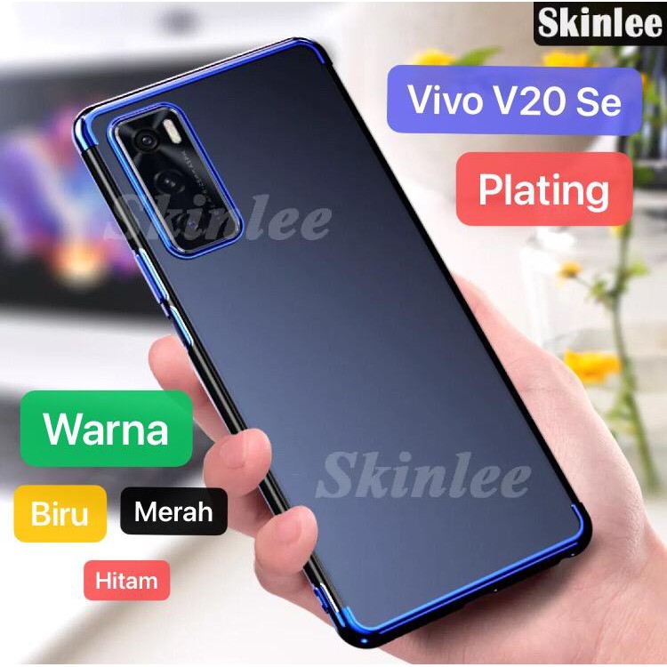 Case Vivo V20 V20se Y20 X50 X50 Pro Y50 Y30 Y12s Clear Tpu Silicone Plating Cover Shopee Malaysia