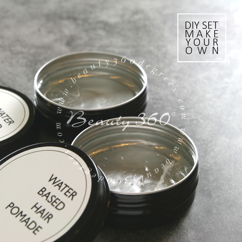 Water Based Hair Pomade C W Cosmetic Ingredient Instruction Diy Combo Set With Formula Instruction Sheet Shopee Malaysia